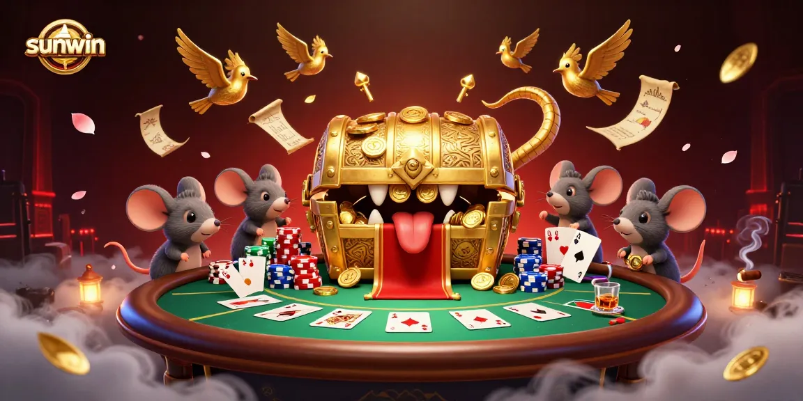 Engage in thrilling bets at sunwin with golden treasures and an exciting poker atmosphere.
