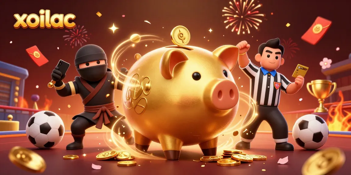 Experience thrilling sports betting moments with xoilac’s dynamic and engaging illustration.
