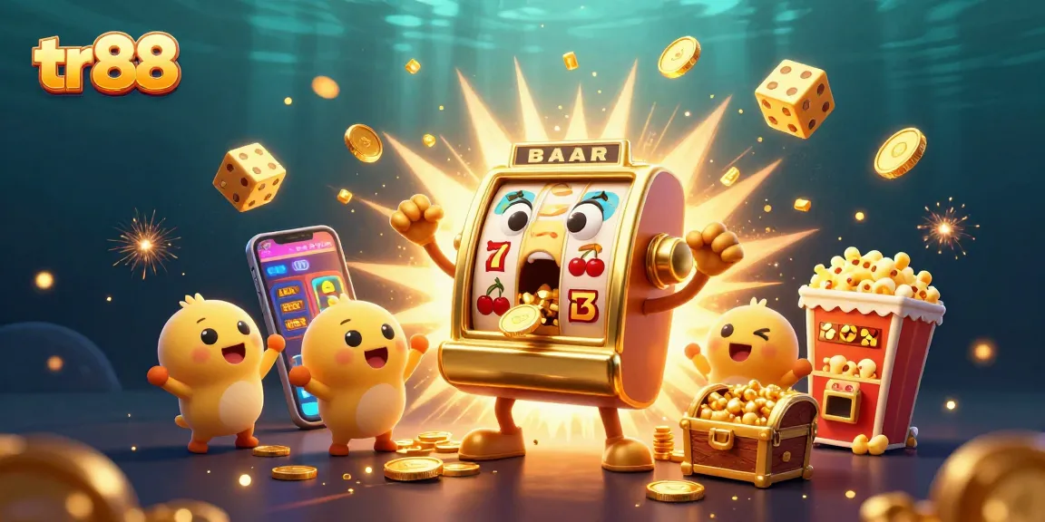 Experience the thrill of wins at tr88 with golden slot machines bursting with coins and excitement.