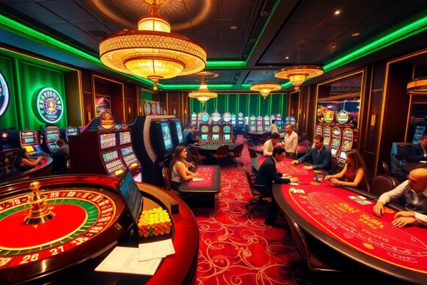 Experience the excitement of gambling at https://c168.ltd/ with lively casino tables, vibrant slots, and engaged players.