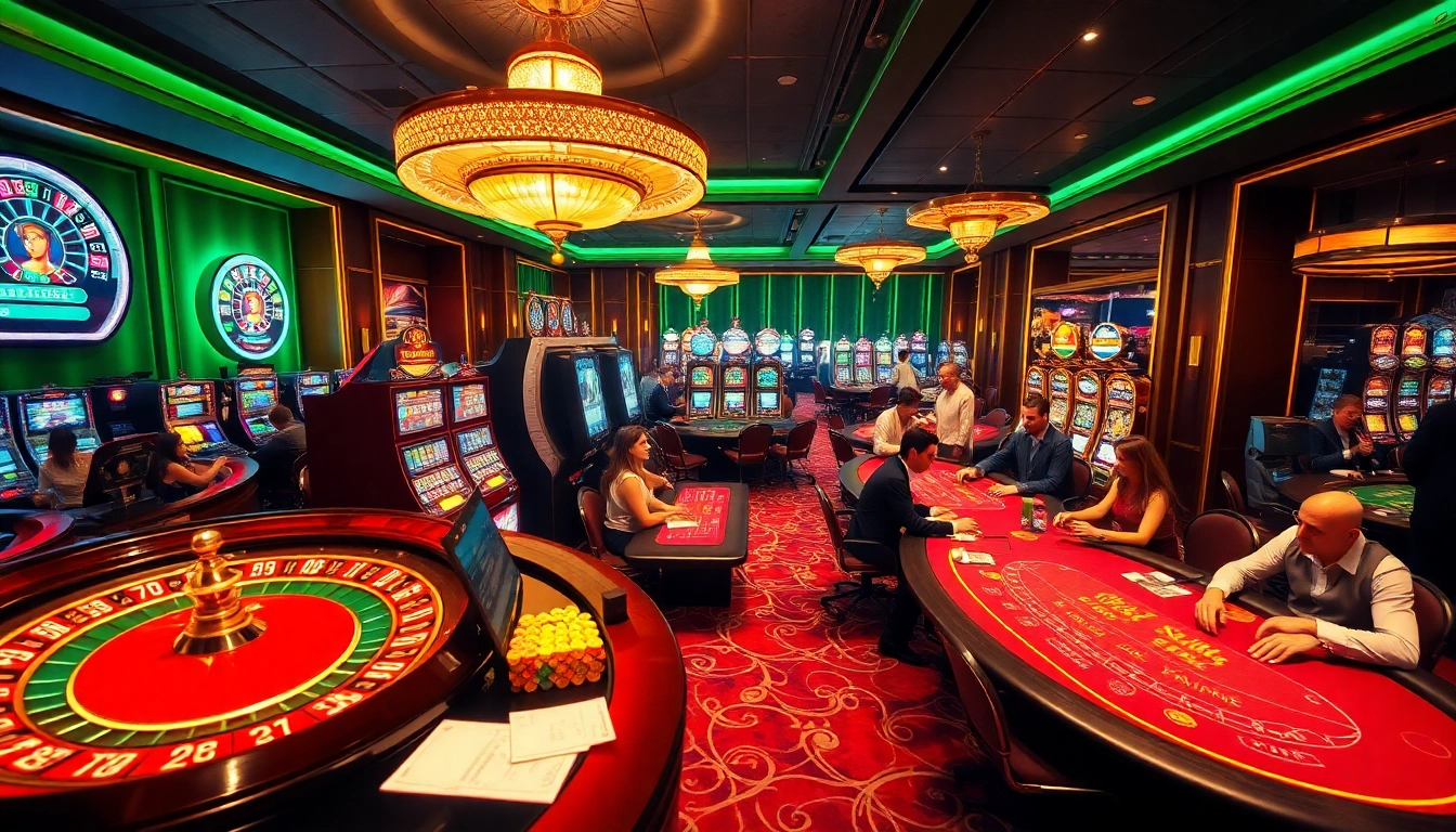 Experience the excitement of gambling at https://c168.ltd/ with lively casino tables, vibrant slots, and engaged players.