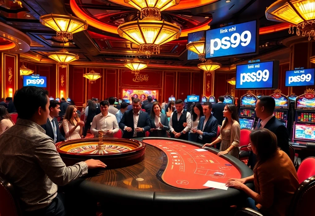 Experience the thrill of winning with Link mới nhất ps99 in a luxurious casino setting.
