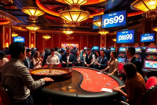 Experience the thrill of winning with Link mới nhất ps99 in a luxurious casino setting.