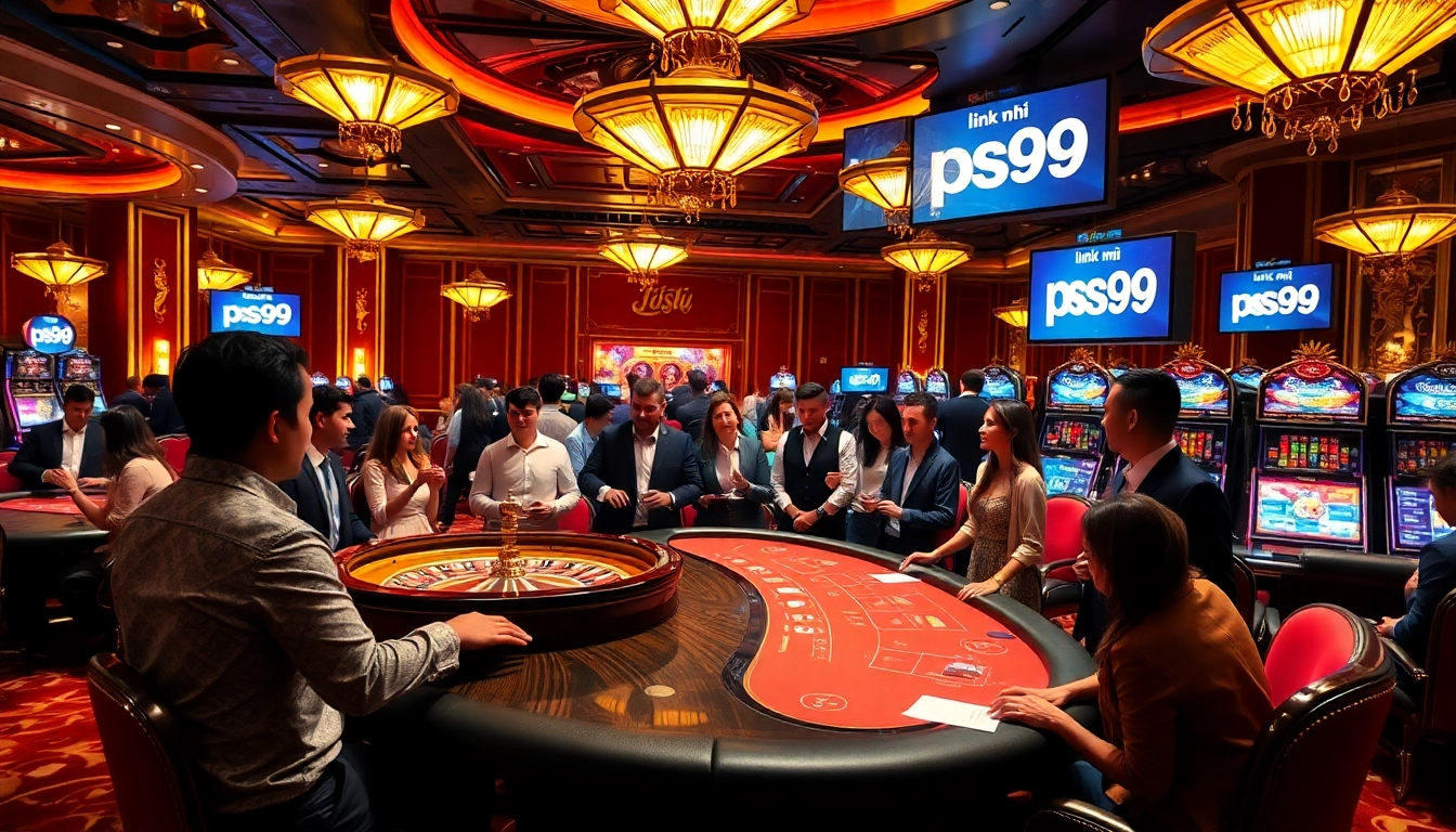 Experience the thrill of winning with Link mới nhất ps99 in a luxurious casino setting.